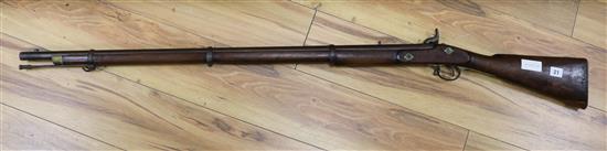 A North African percussion cap rifle